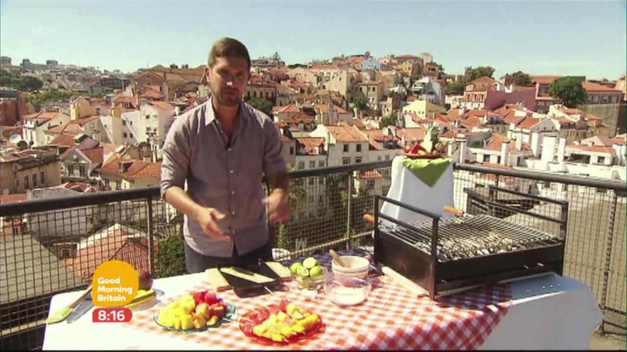 Grilled Fruit Kebabs With Coconut And Lime Dip | Good Morning Britain