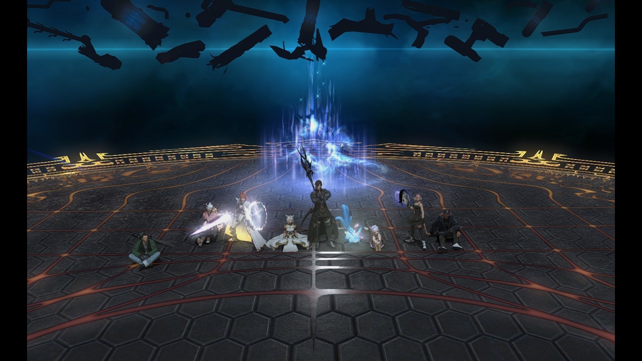 FF14 絶アルテマ破壊作戦固團初次通關d2繪靈視点