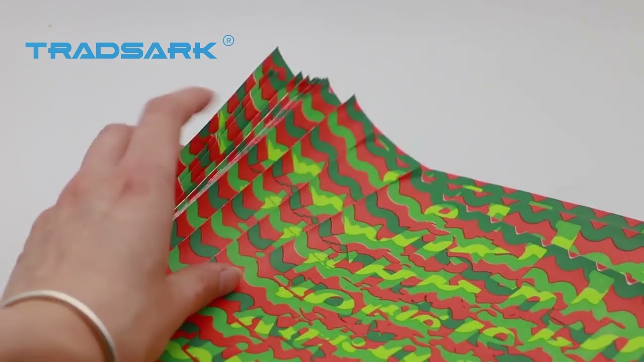 Tradsark Brand  Heat Sealing Poly Coated Paper Rolls Price Silicone Gravure Printing Virgin Baking P