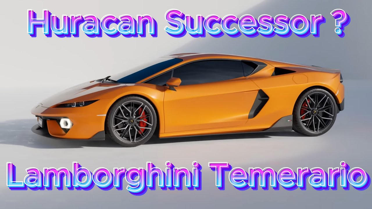Revealed: New Lamborghini Temerario - Huracan Successor