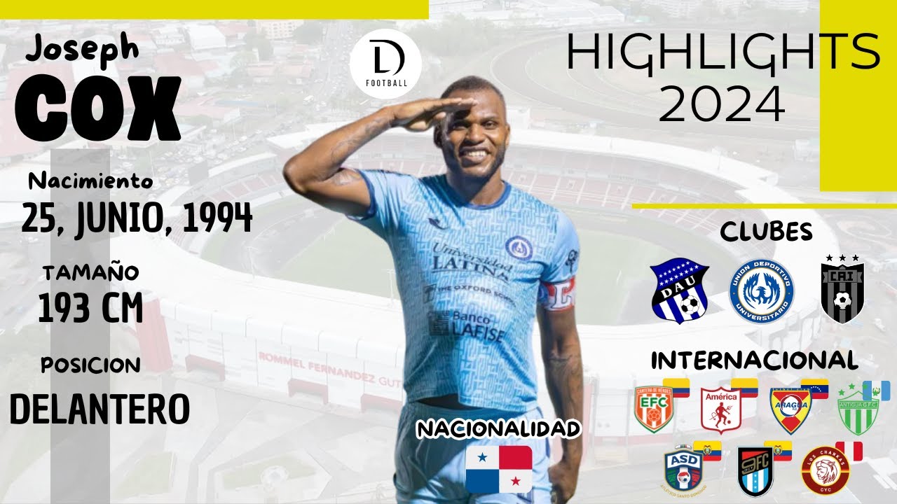 Joseph Cox🇵🇦 ● Delantero - 2024 Highligths