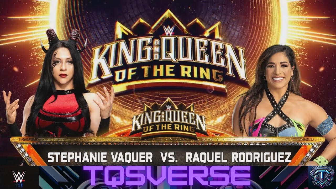STEPHANIE VAQUER VS RAQUEL RODRIGUEZ. WWE 2K25. TQS