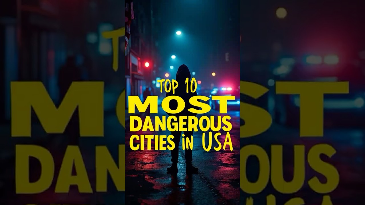 Top 10 Most Dangerous Cities in America 2025 Edit