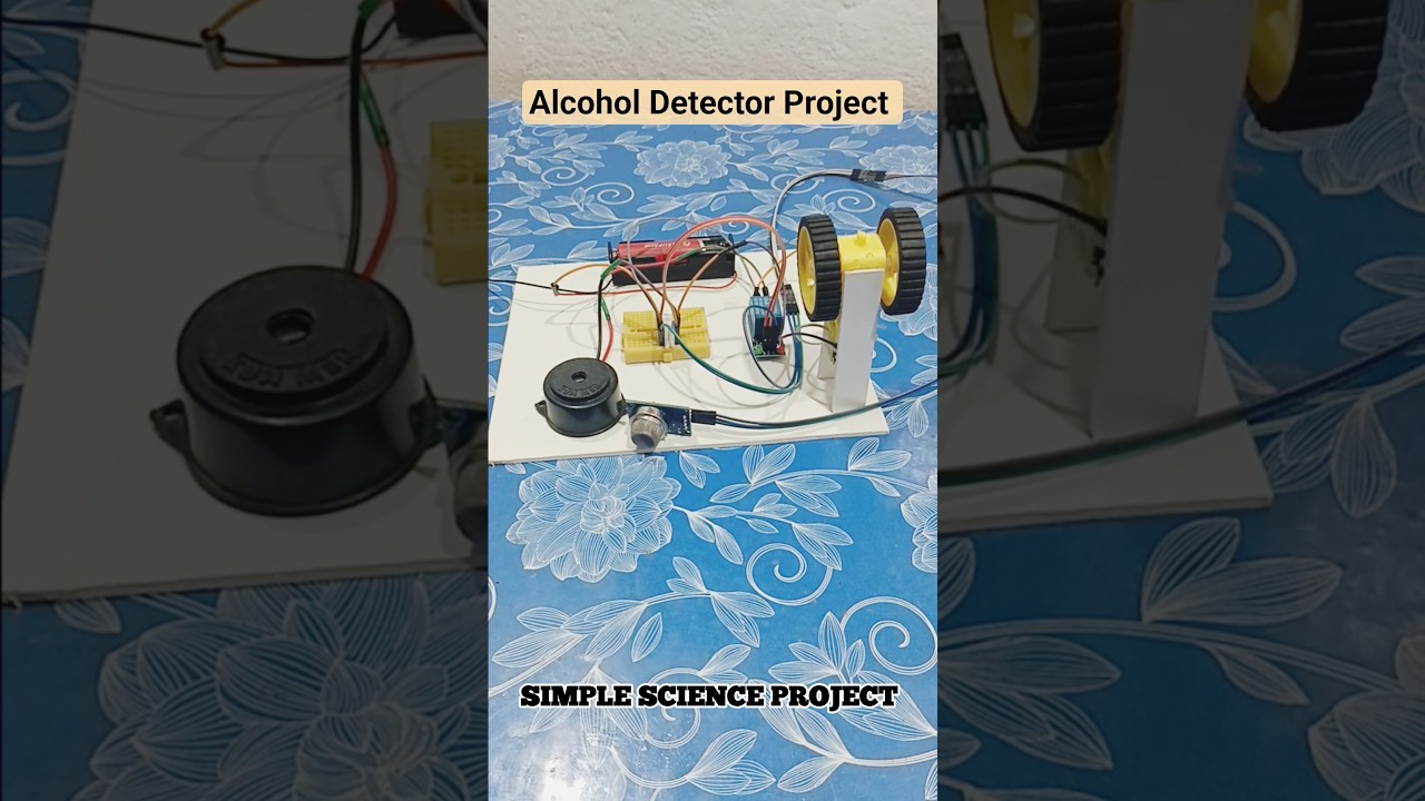 Alcohol Detector Without Arduino 😱 | Simple Science Project 