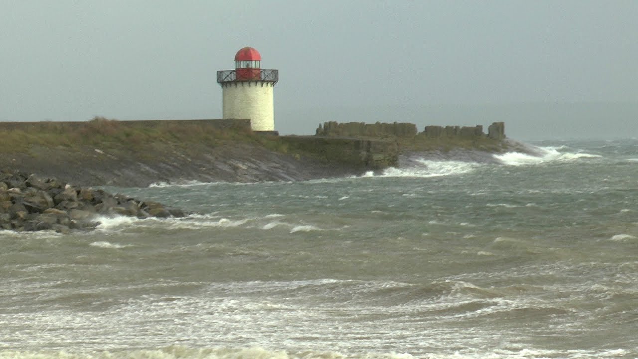 Storm Ophelia touches Burry Port 16/10/2017