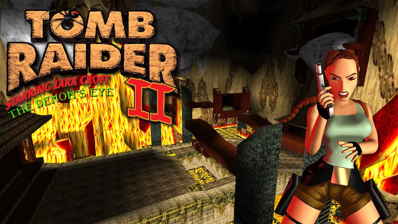 Tomb Raider 2 Custom Level - The Demon's Eye
