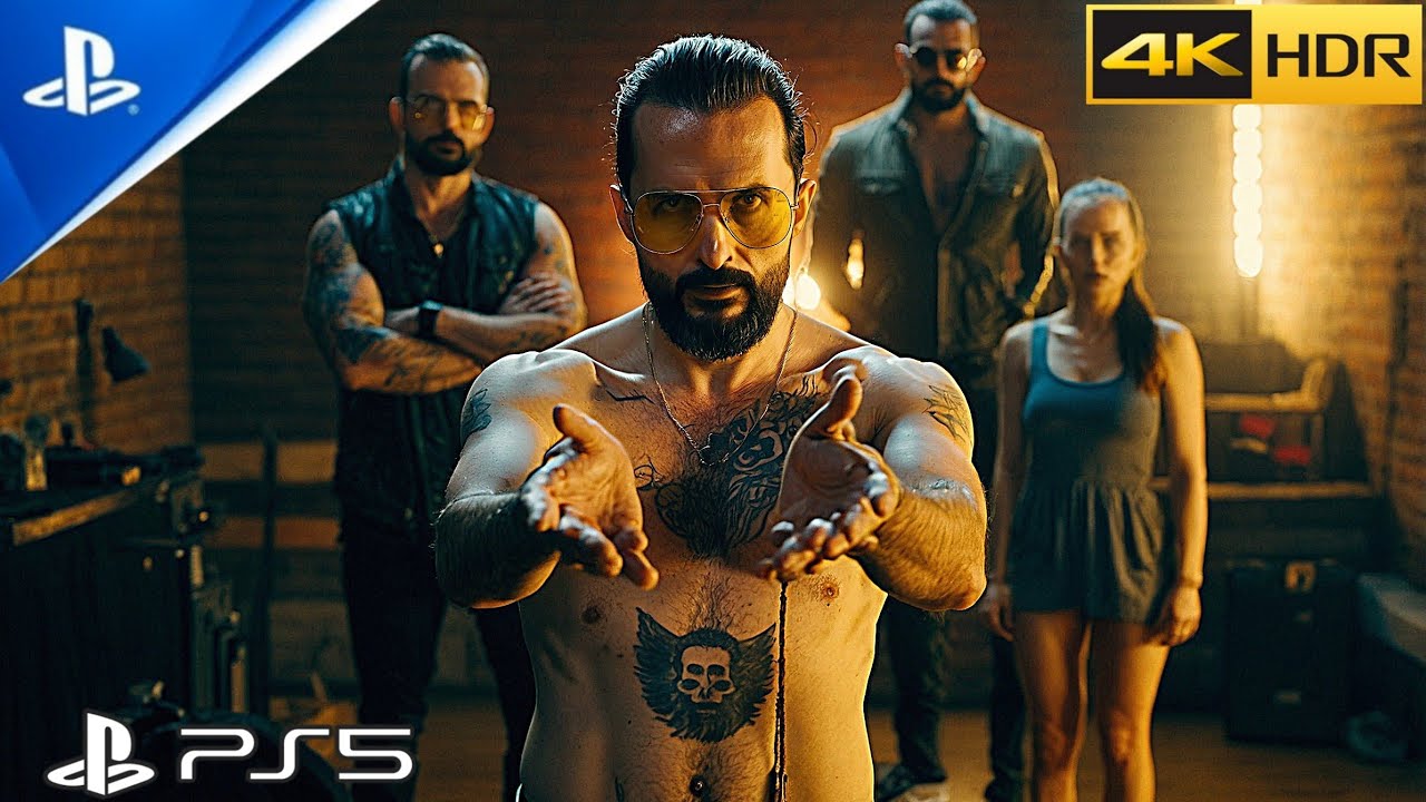 [PS5] Far Cry 5 Cinematic Action Pack Gameplay | 4K HDR Ultra Realistic Graphic