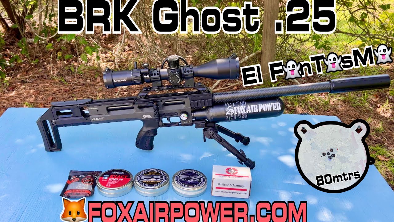 BRK Ghost .25 Buenas Agrupaciones A Larga Distancia