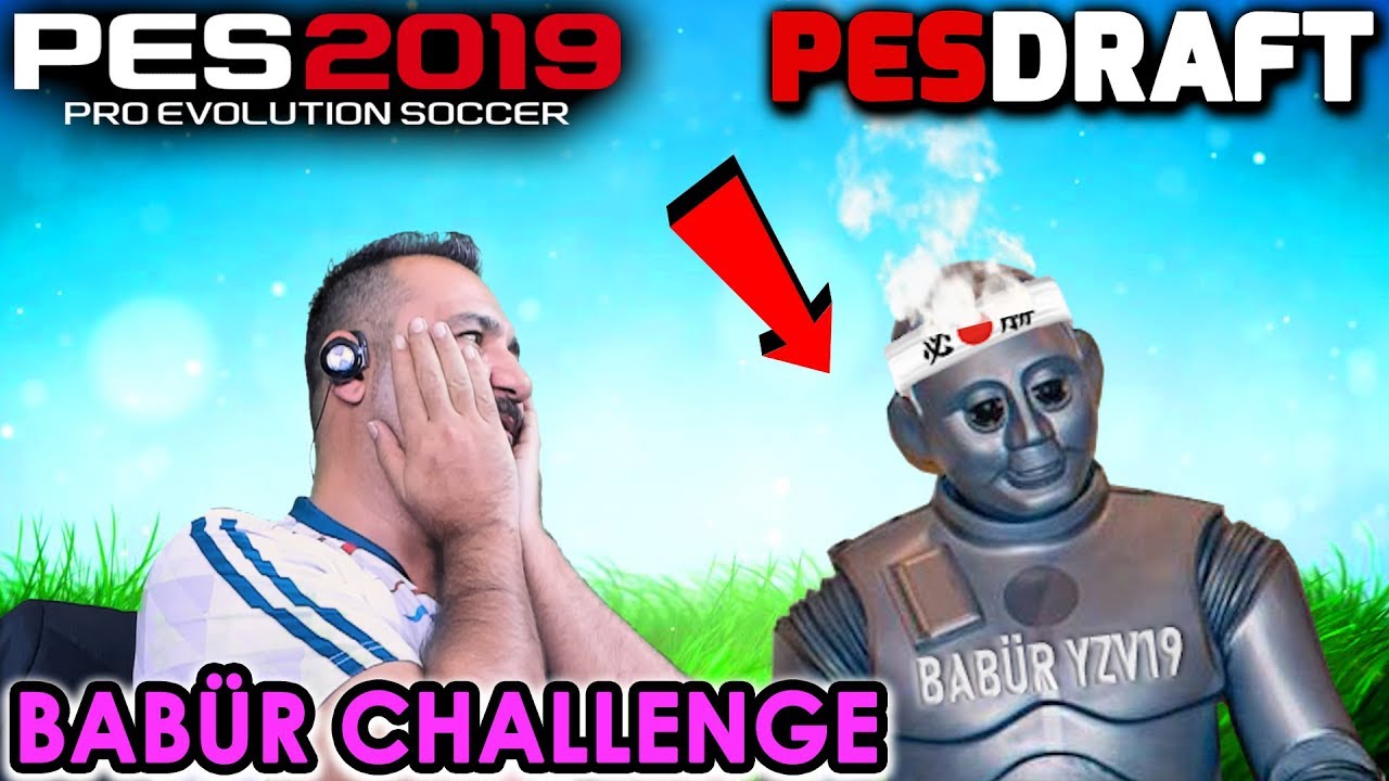 YAPAY ZEKA BABÜR VS SESEGEL CHALLENGE! | PES 2019 PESDRAFT