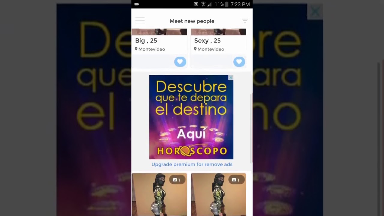 Pr&eacute;visualisation site mobile et vid&eacute;o chat du r&eacute;seau social de rencontre mec nana