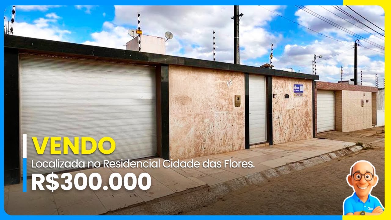 CASA NO RESIDENCIAL CIDADE DAS FLORES