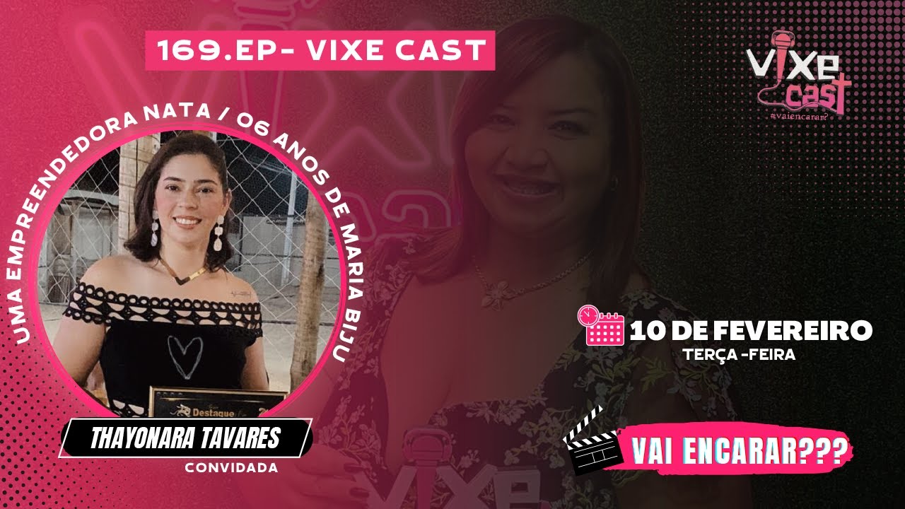 Thayonara Tavares  - Episódio 169 Vixe Cast
