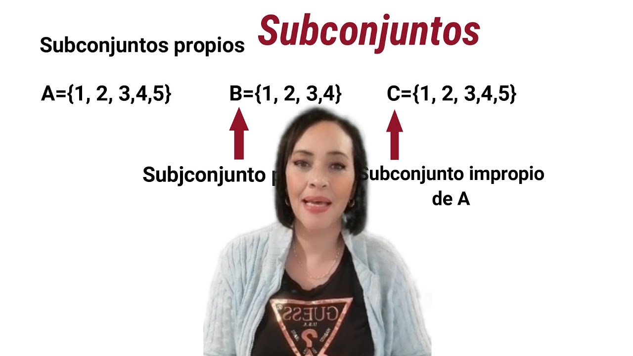 Subconjuntos matem&agrave;ticos