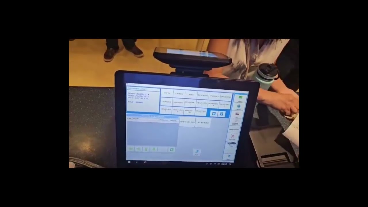 WinCaja WinMenu Operativo en tipo FastFood