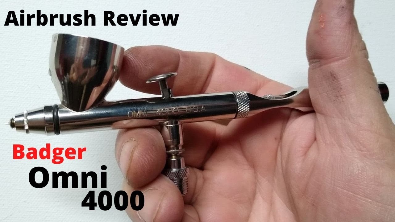 Badger Omni 4000!  Is this my new FAVORITE airbrush? Maybe so, check the review for why!