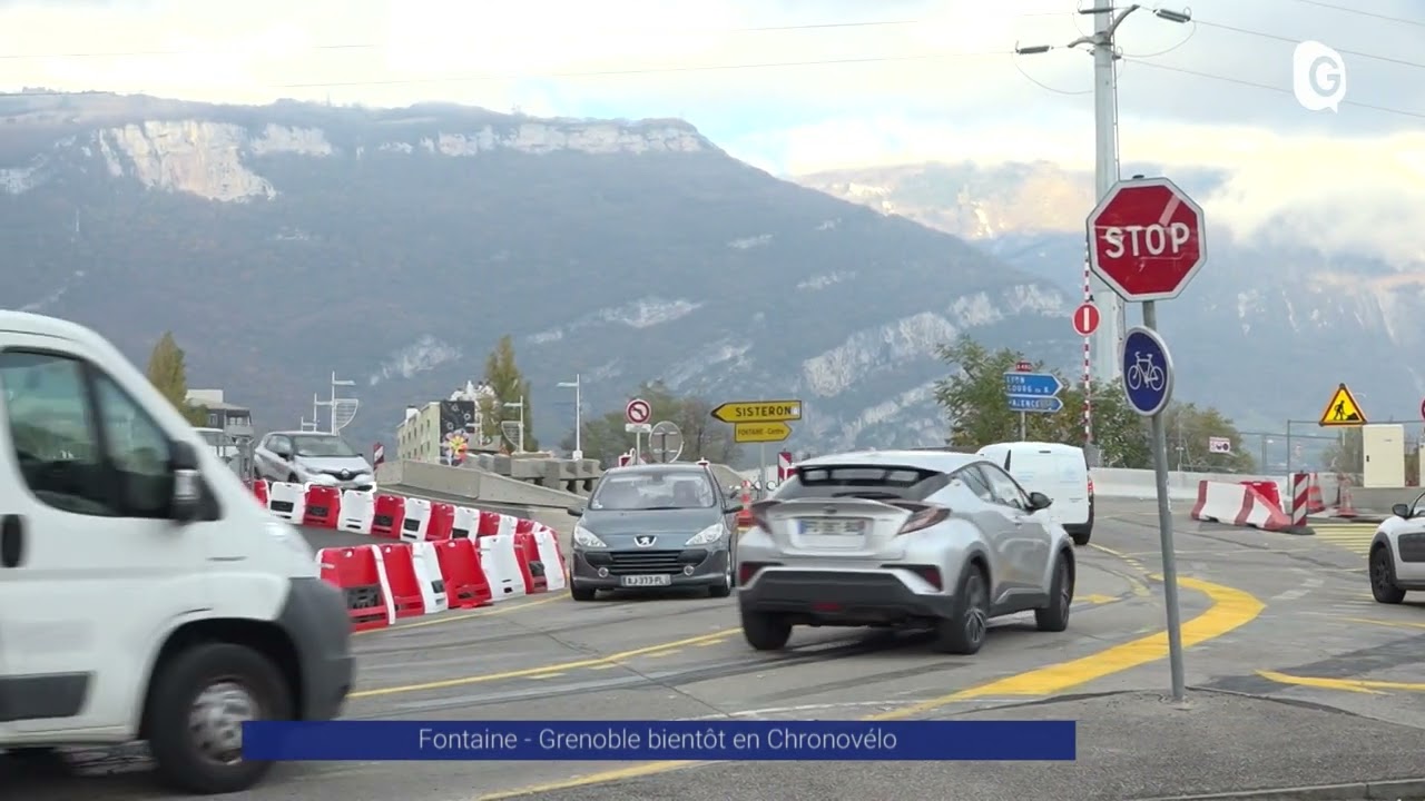 Reportage - Fontaine - Grenoble bientôt en Chronovélo