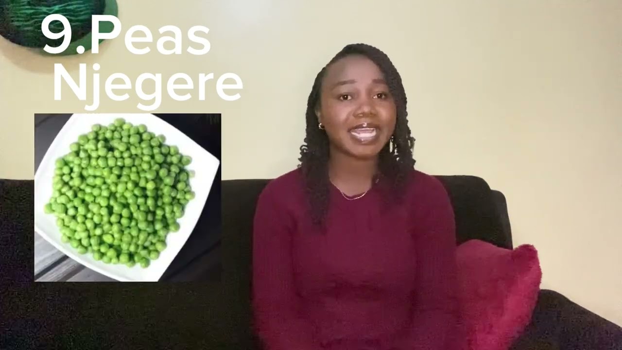 Foods we eat in Kiswahili.