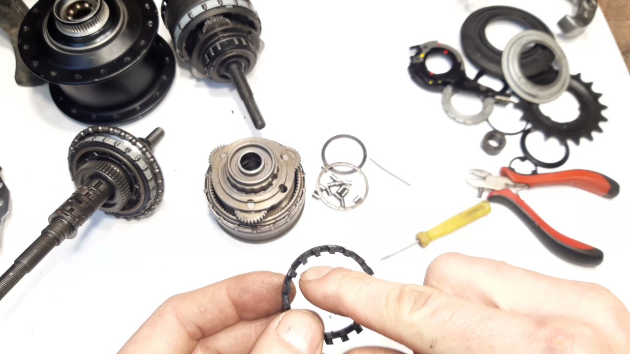 Shimano nexus 8, Alfine 8, не работает 1 и 5 передача, как устранить