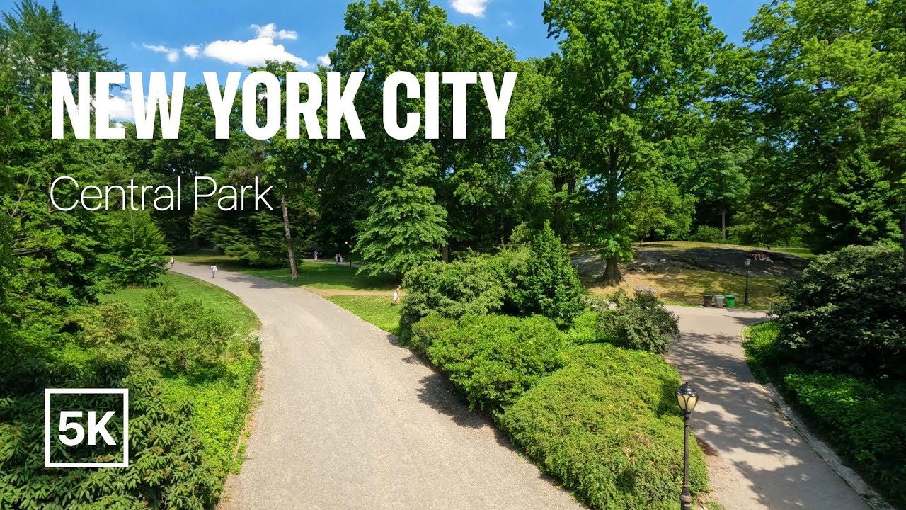 [5K] New York City 🗽 Summer Walk - Central Park Full Loop [Jun. 2022]