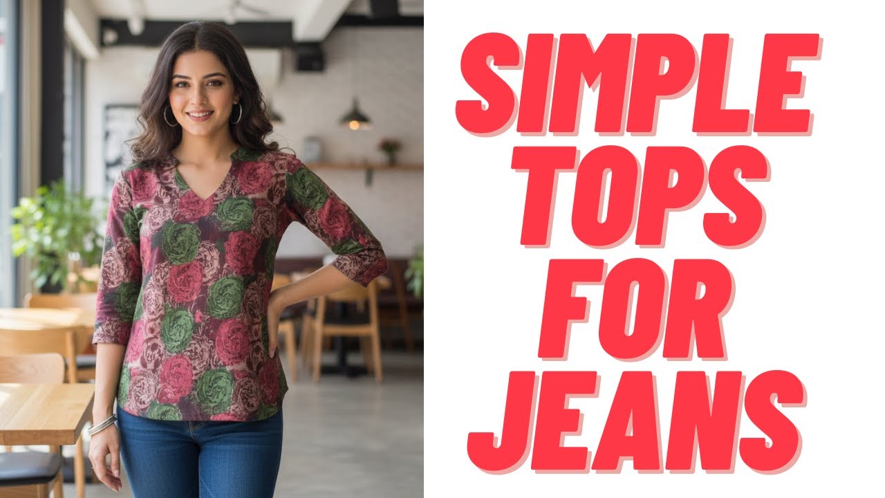 Simple Jeans Top Stitching Tutorial  ജീൻസ് ടോപ്പ് സ്റ്റിച്ചിംഗ് എളുപ്പത്തിൽ