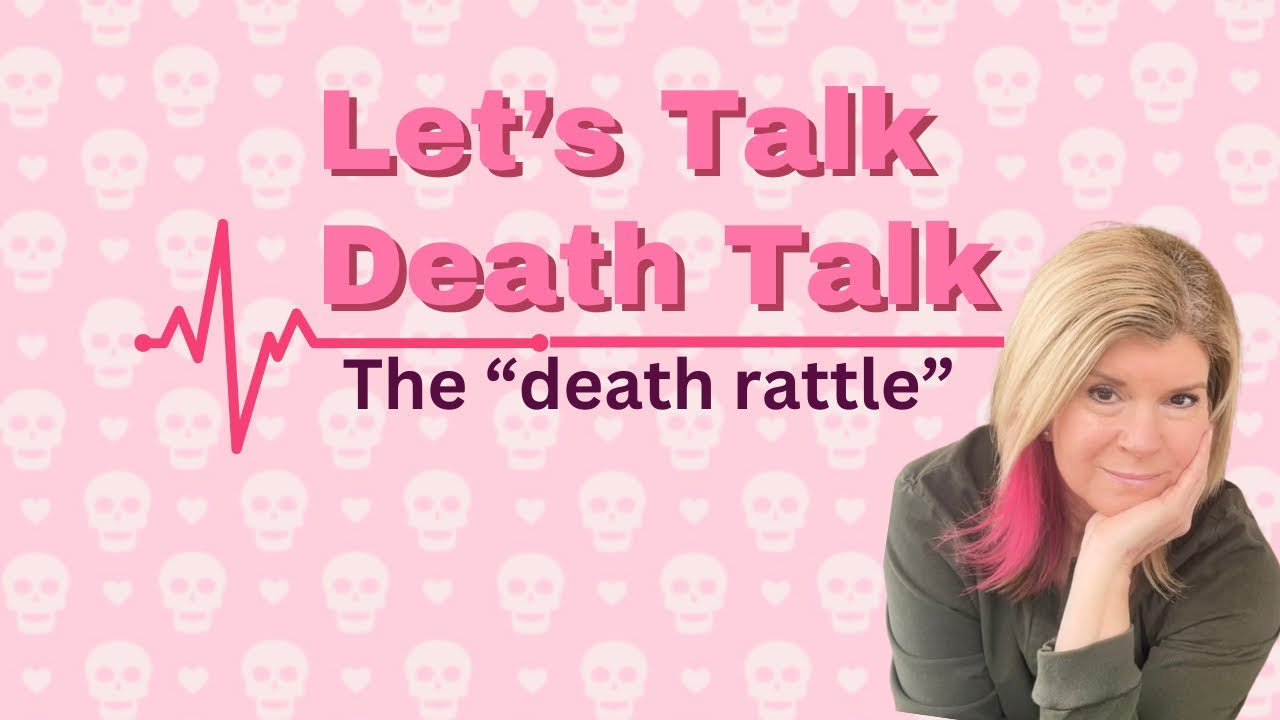 Featuring a video of a person with an actual death rattle