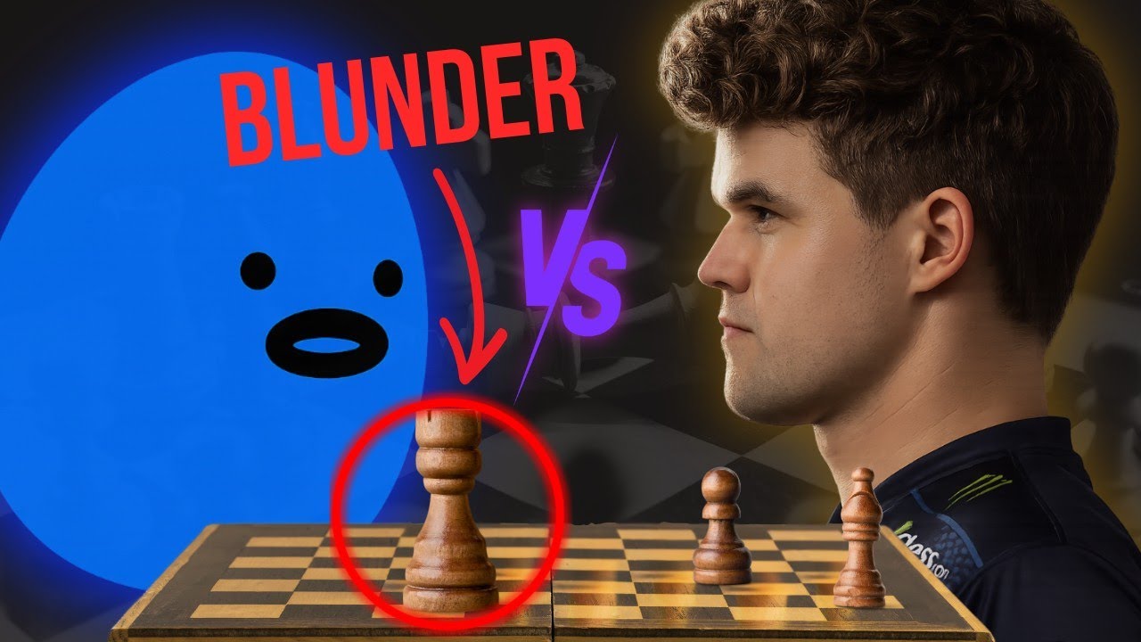 Playing chess against the Magnus Carlsen bot as a beginner 😭