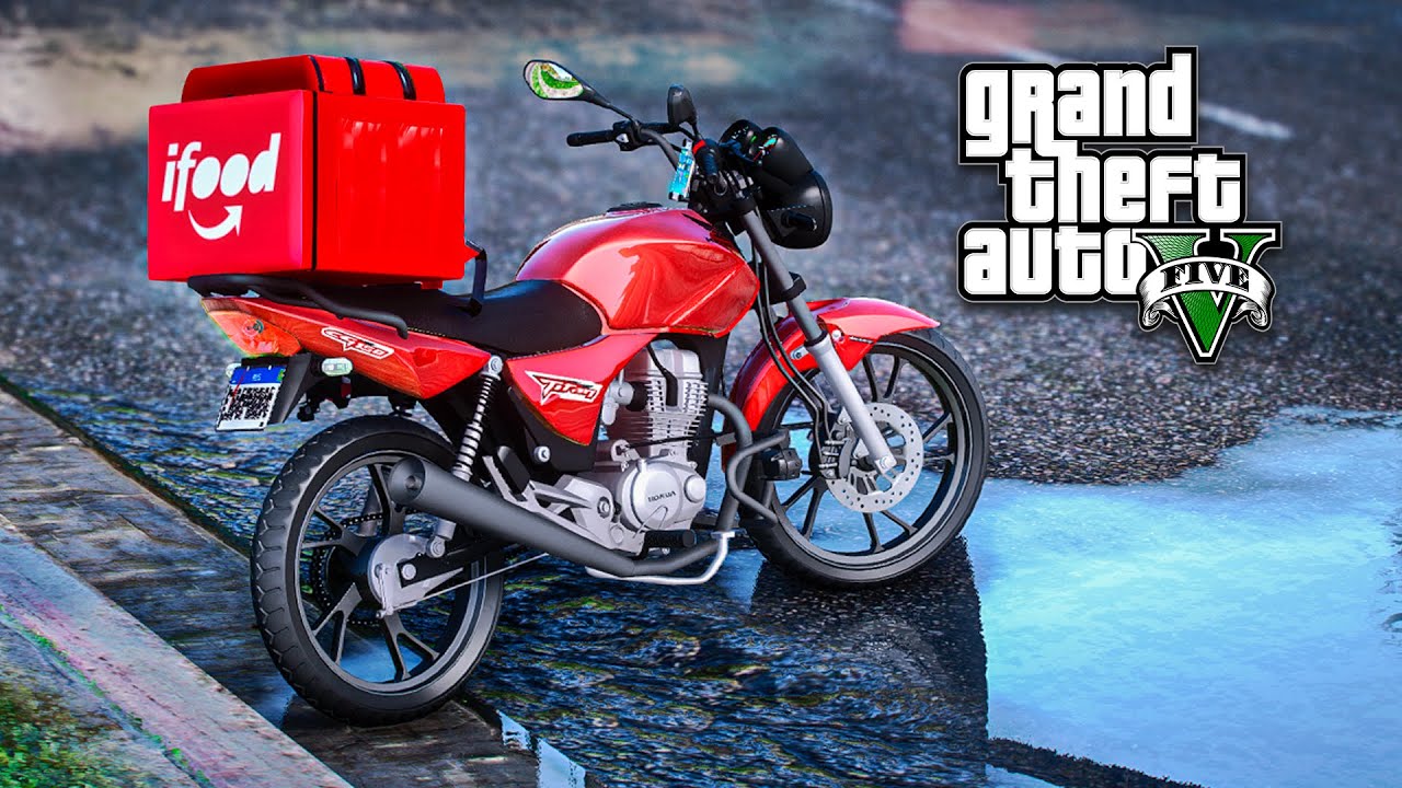 Moto Honda CG 150 2008 - GTA 5 Mods