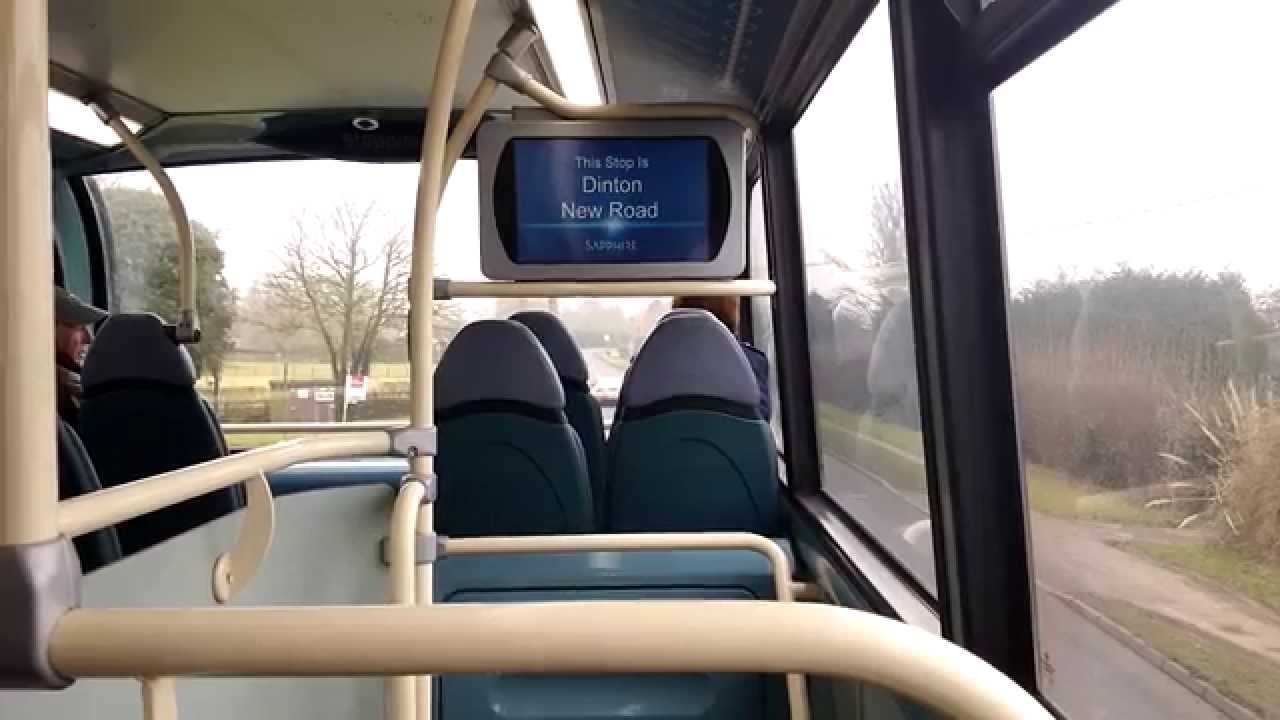 Arriva The Shires Sapphire Alexander Dennis Enviro 400 5435 SN58 EOG Route 280 Aylesbury To Oxford