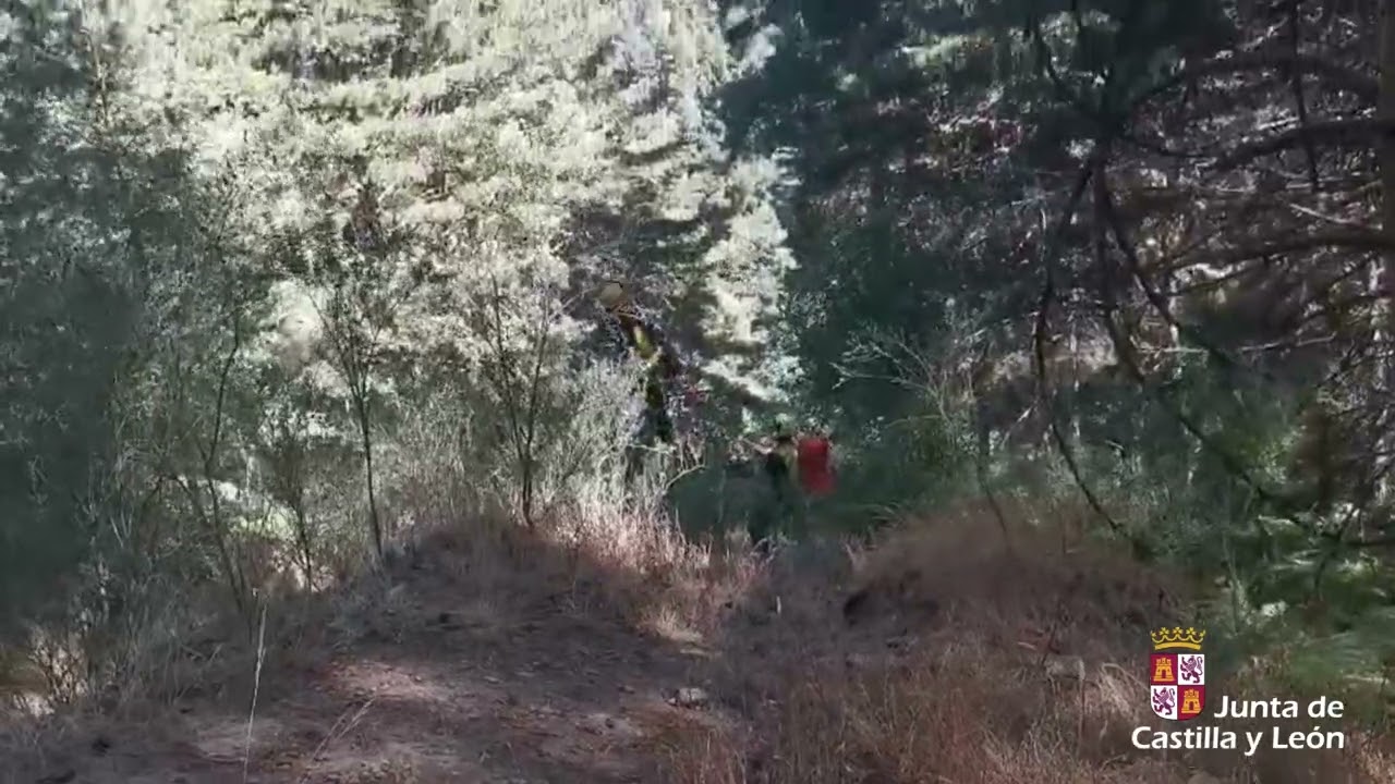 10/08/2025 El GRS auxilia a un varón herido en las proximidades del Chorro de la Granja