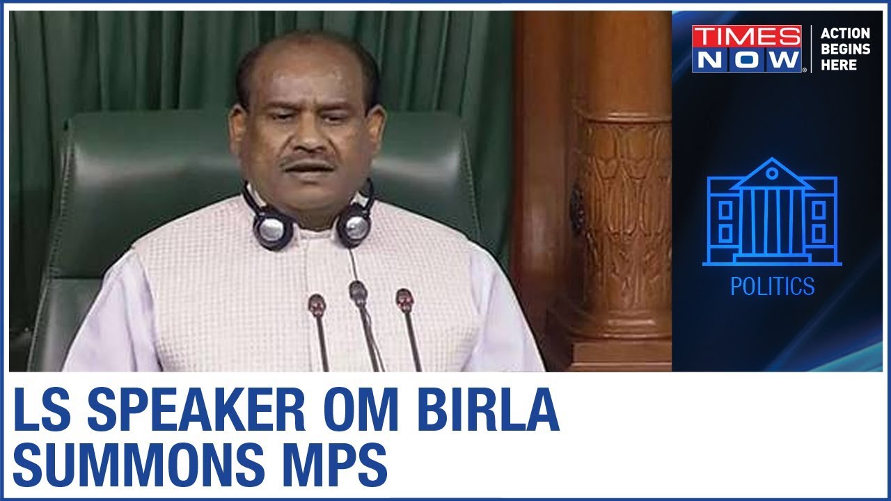 Lok Sabha speaker Om Birla summons MPs after scuffle between Congress-BJP