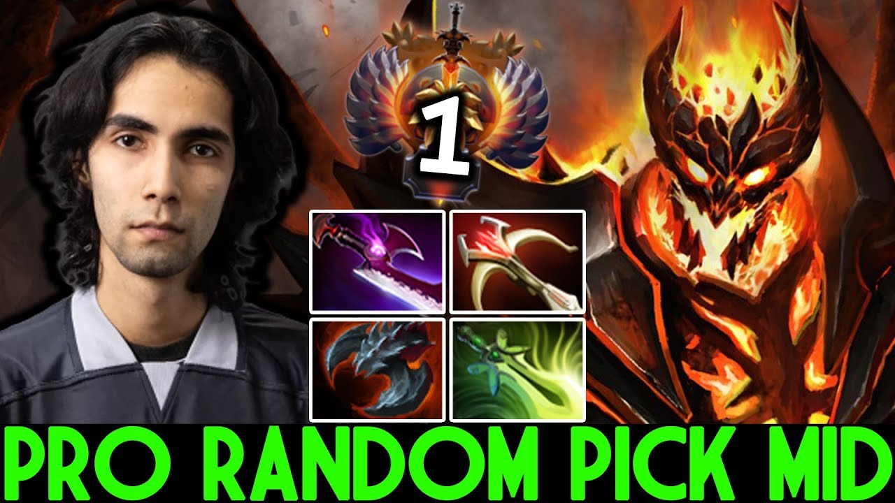 SUMAIL [Shadow Fiend] Pro Player Random Pick Full Physical Build 7.25 Dota 2