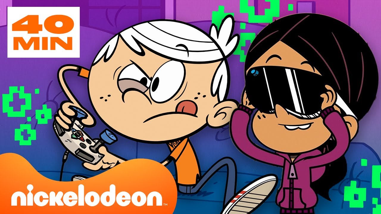 Loud House | ¡Momentos de videojuegos y realidad virtual de Loud House durante 45 minutos! |