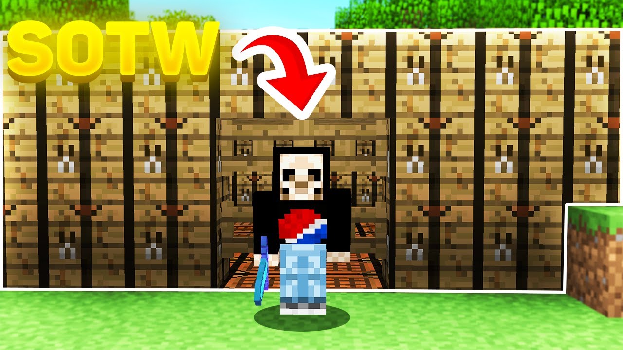LIVING IN A CRAFTING TABLE SOTW! MINECRAFT HCF (FIGHTING UNTIL RAIDABLE)