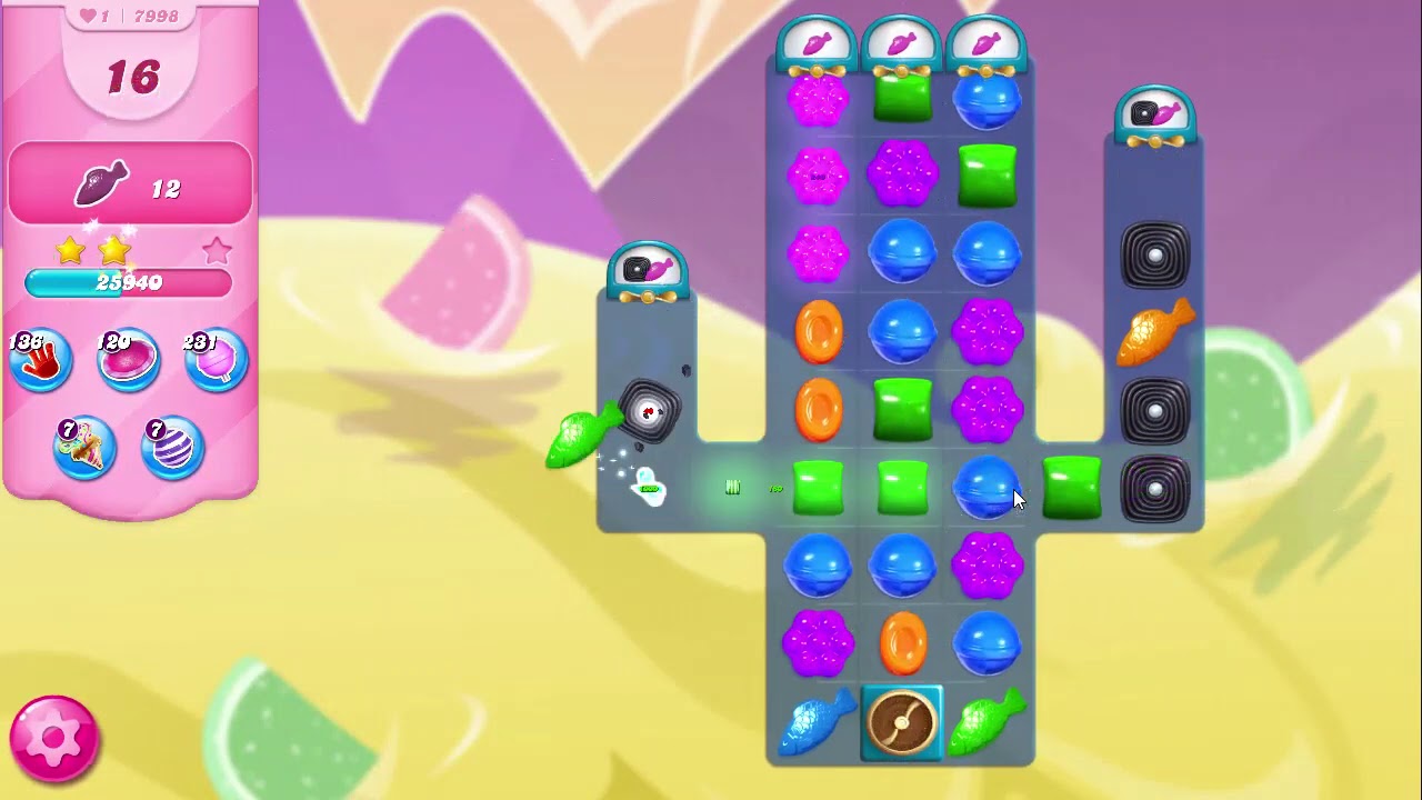 Candy Crush Saga LEVEL 7998 NO BOOSTERS