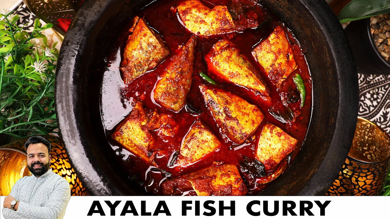 Kerala Style Fish Curry Recipe in Hindi | Ayala Curry | Traditional Kerala Ayala Fish Curry Recipe