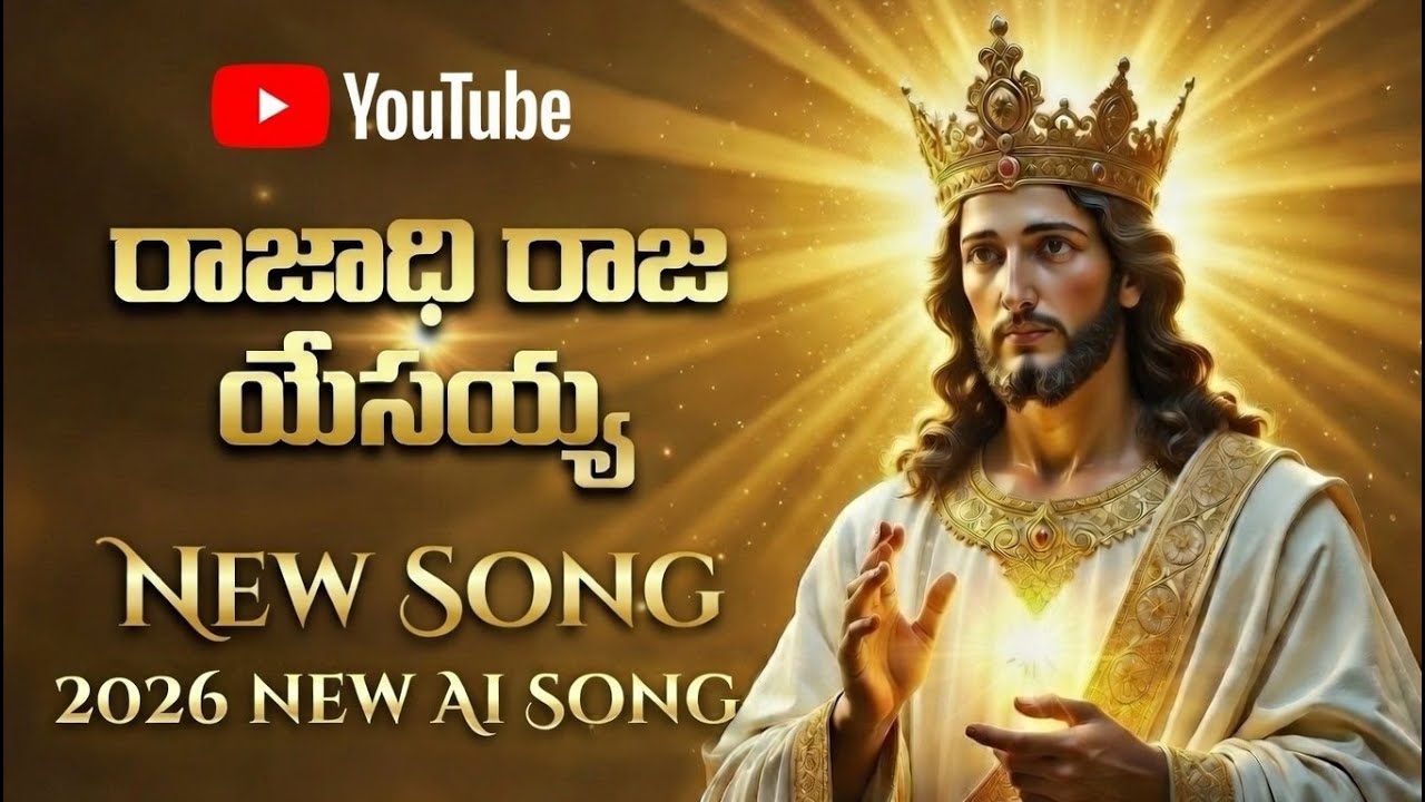 Rajadhiraju Yesu 2026 NEW TELUGU SONG