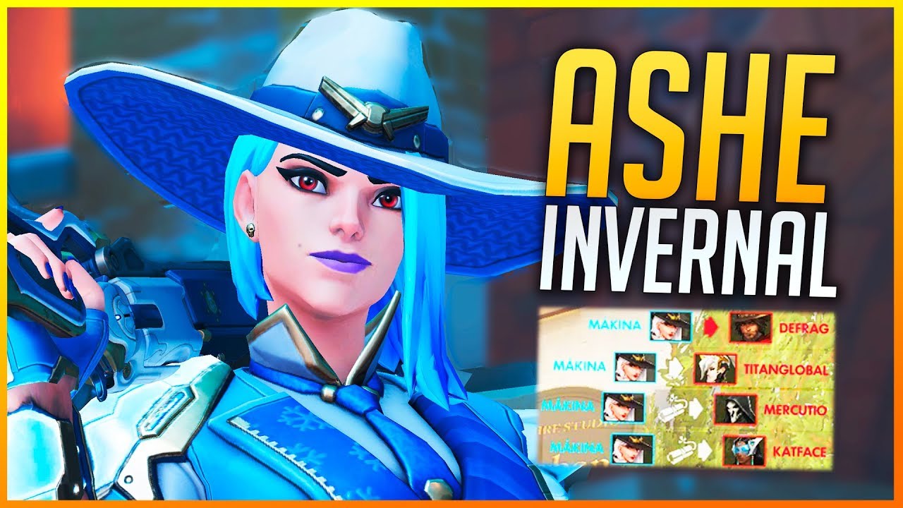 OVERWATCH: RACHA DE 22 KILLS CON ASHE INVERNAL!! | Makina