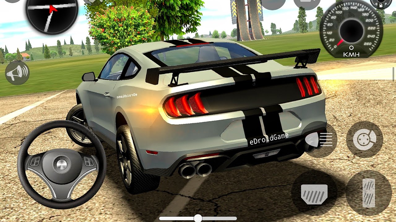 New Indian Cars Simulator 2026: Mustang GT Village Drive Gadi Wala Game Car Android Gameplay