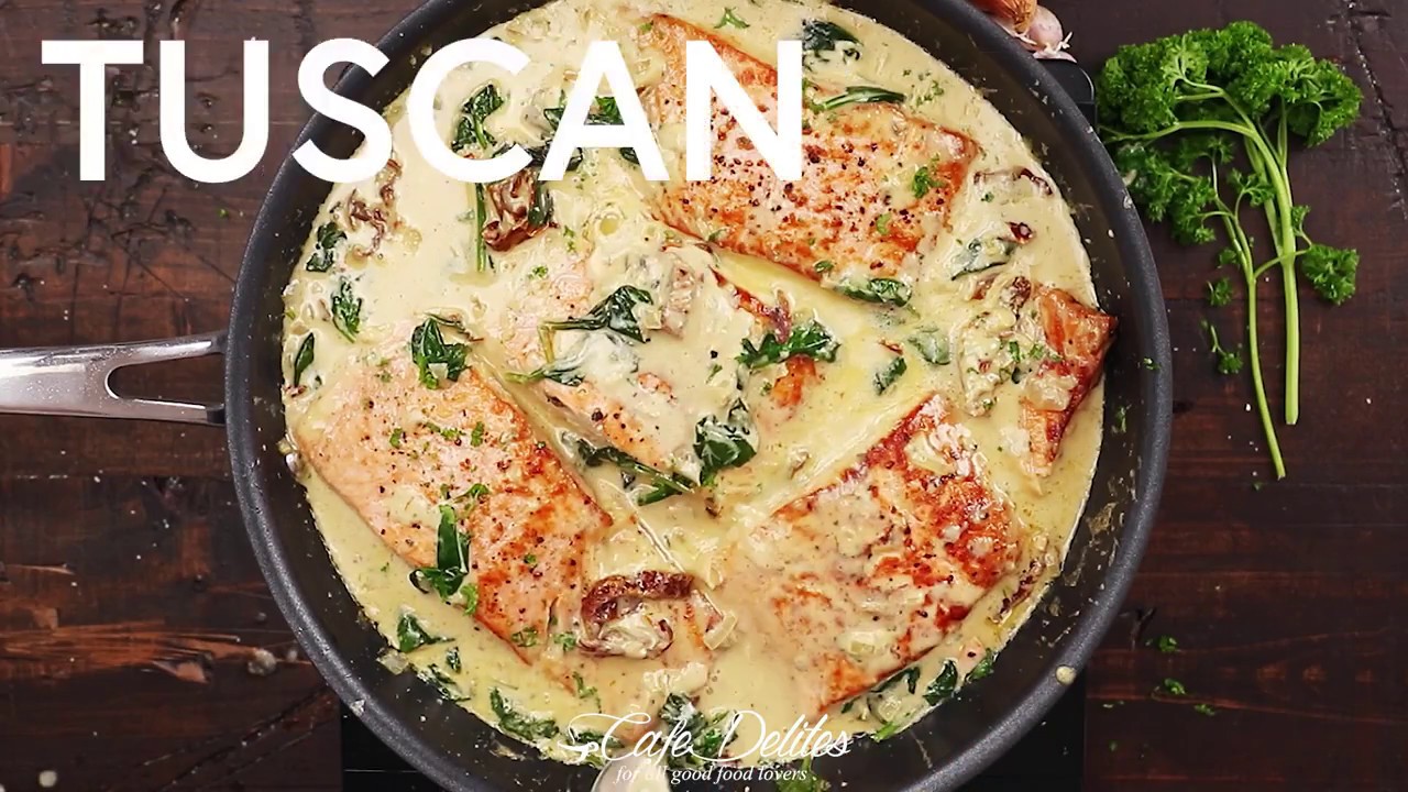 Recipe: Creamy Garlic Butter Tuscan Salmon &ndash; Juicy, One-Pan Indulgence