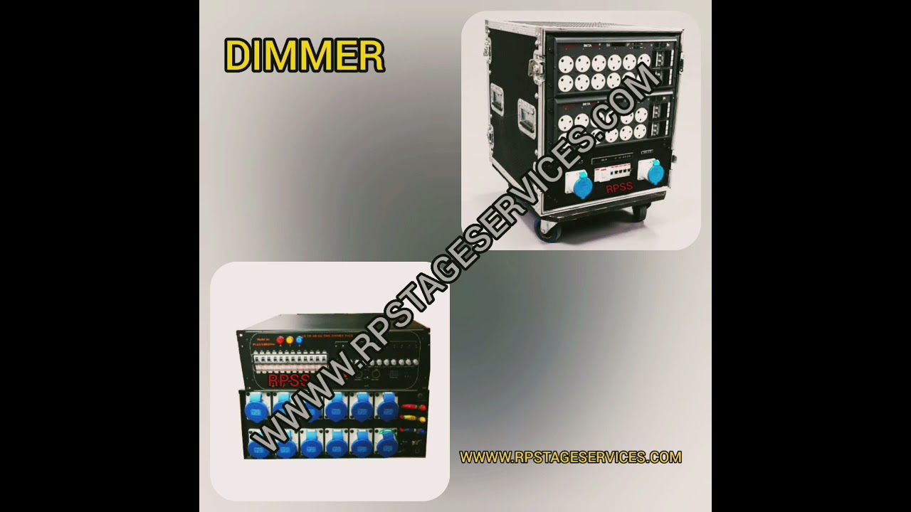 Equipment for lights, sound, av./Rental/installation/sale