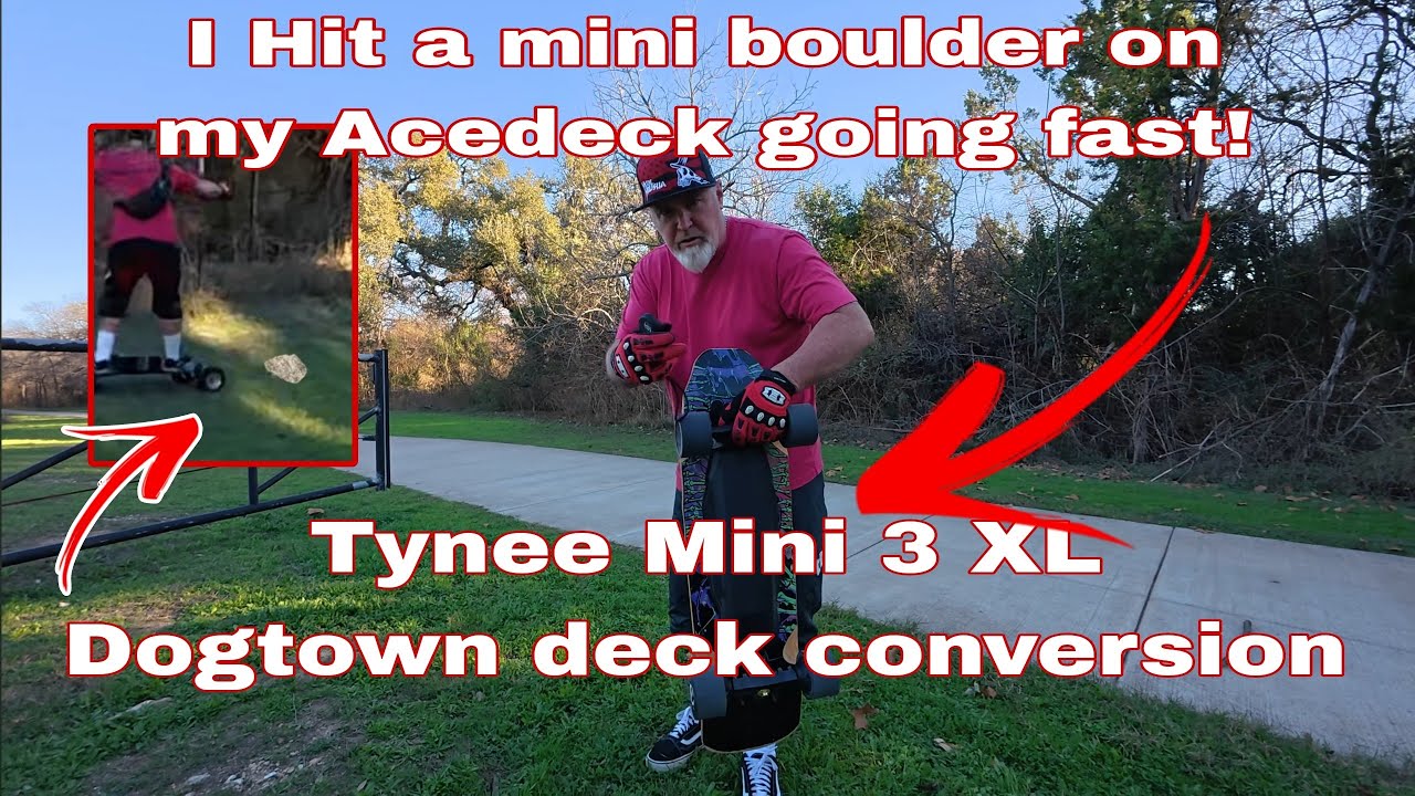 I hit a BOULDER - Acedeck NYX Z3 -Tynee Mimi Conversion
