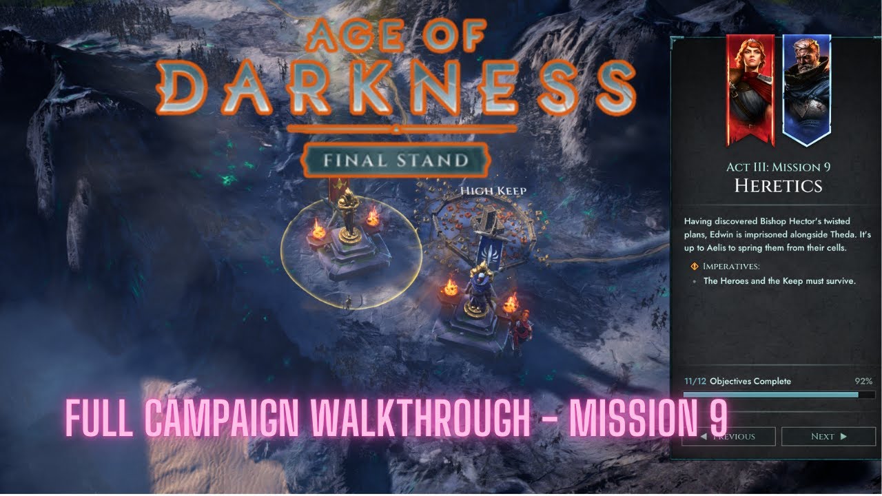 💥 Age of Darkness: Final Stand Mission 9 &mdash; Hector Must Fall!