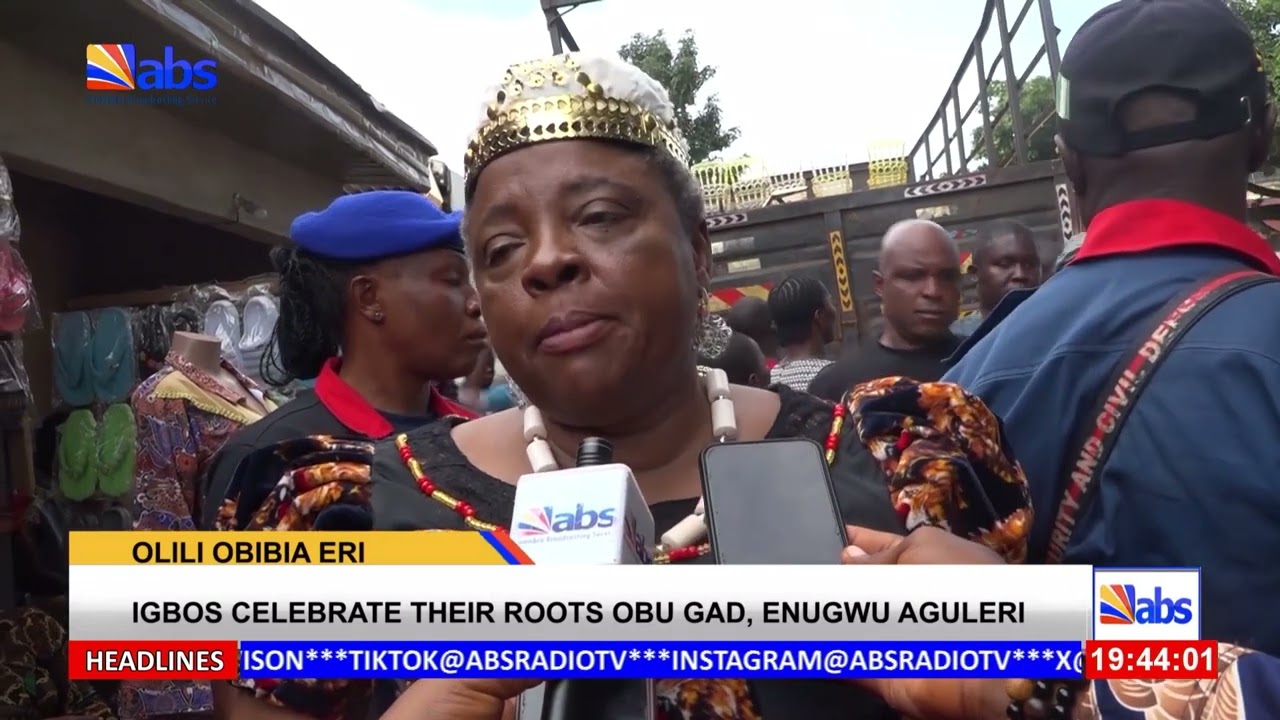 Igbos Celebrate Their Roots Obu Gad, Enugwu Aguleri