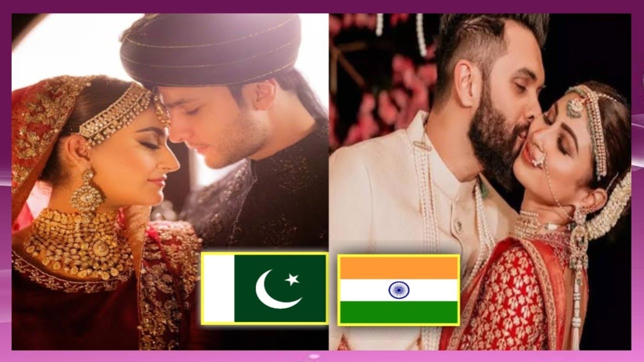 Pakistani vs Indian real life couples who married in 2022 | pick one Challenge | Sana Baloch