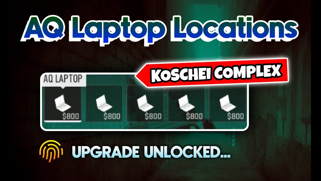 AQ Laptop Locations Guide For DMZ FOB Upgrade Missions