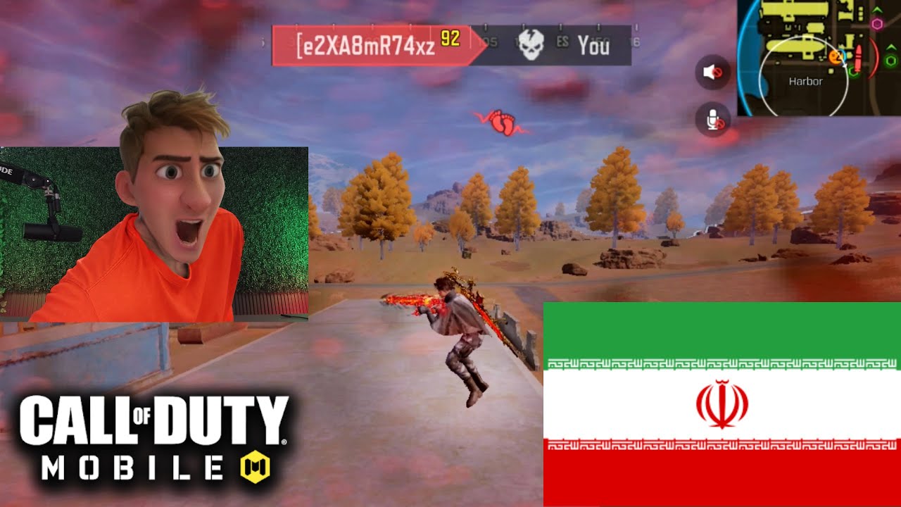 Я ИГРАЛ В COD MOBILE НА ИРАНСКОМ СЕРВЕРЕ 🤯