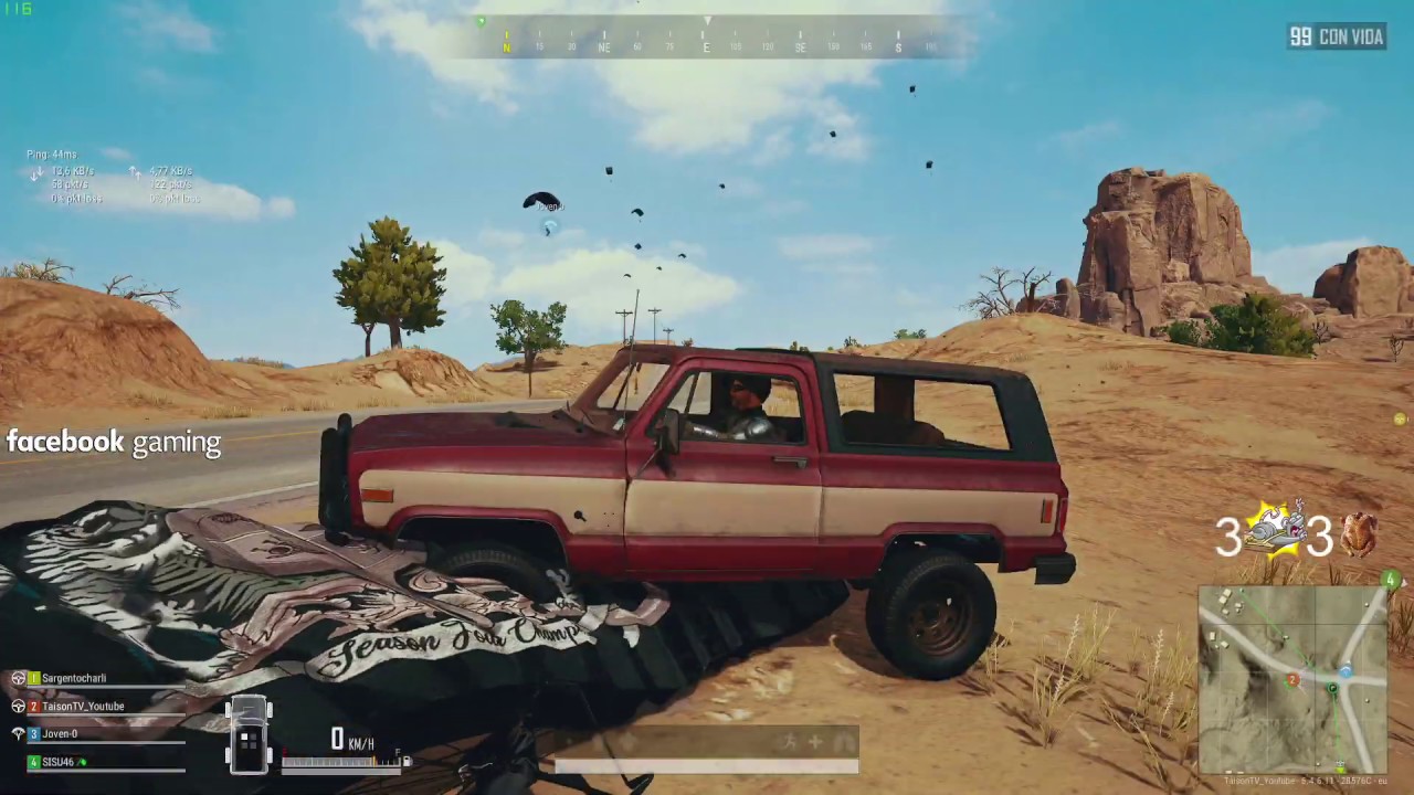 PUBG Los chetos vienen en coche