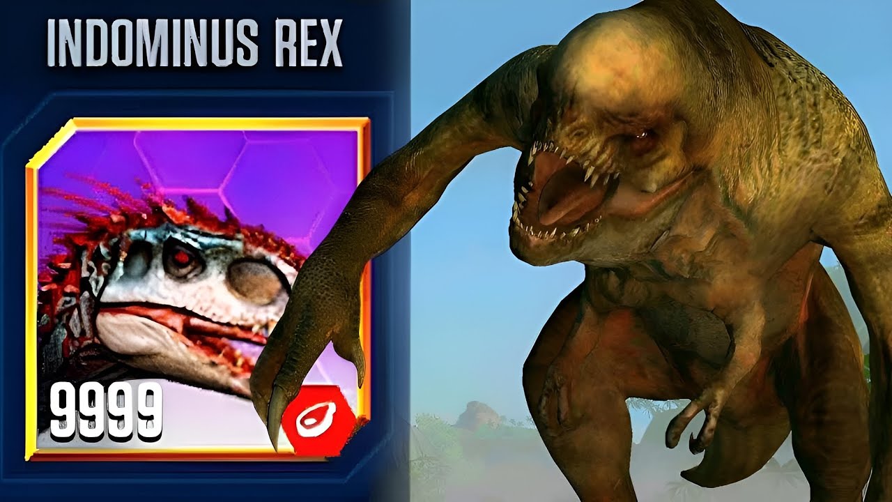 NEW UPGRADE INDOMINUS REX VS BOSS DISTORTUS REX | JURASSIC WORLD THE GAME