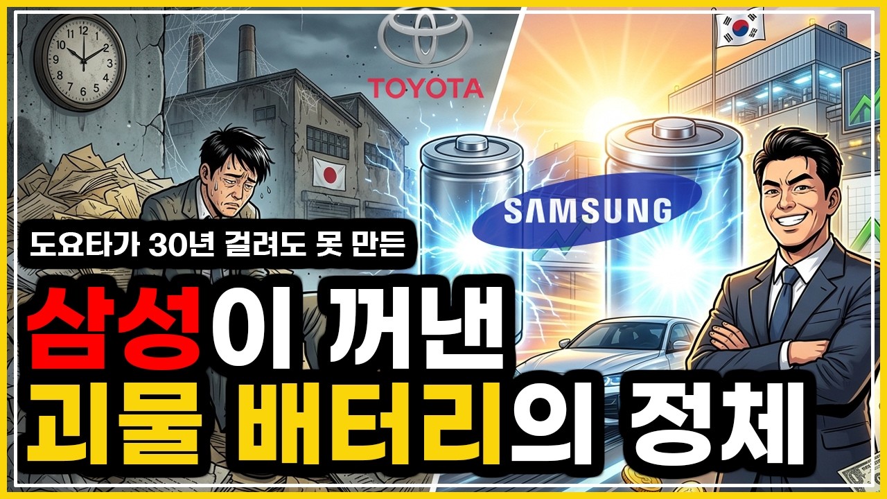 도요타가 30년 걸려도 못 만든 삼성이 꺼낸 괴물 배터리의 정체