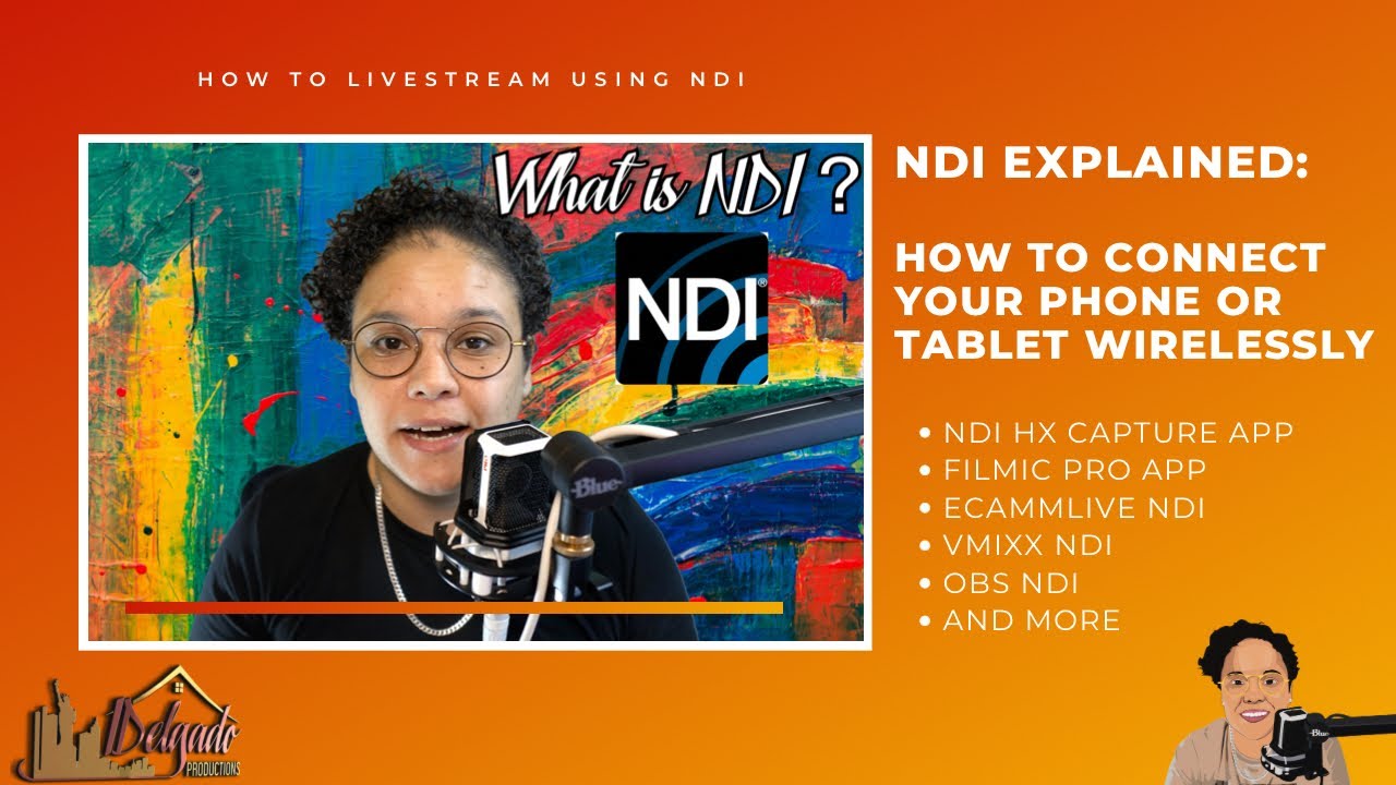 NDI Explained NDI HX Capture & Live-streaming?